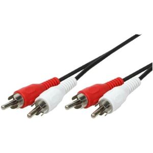 LogiLink Ca Rca (2.50 m, Câbles Cinch), Câble audio LogiLink Ca Rca (2.50 m, Câbles Cinch), Câble audio