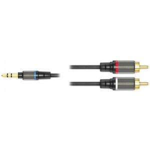 IK Multimedia iLine - Adaptateur de sortie RCA (1.50 m, Câble AUX, Câbles Cinch), Câble audio IK Multimedia iLine - Adaptateur de sortie RCA (1.50 m, Câble AUX, Câbles Cinch), Câble audio