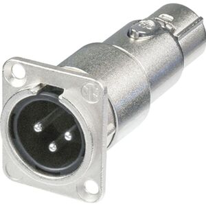 Neutrik Na3mdf (Adaptateur jack), Adaptateur audio, Gris Neutrik Na3mdf (Adaptateur jack), Adaptateur audio, Gris