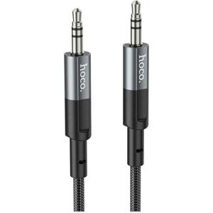 Hoco 3.5mm to 3.5mm Audio Kabel UPA23, 1m, Grau (1 m, Câble AUX), Câble audio Hoco 3.5mm to 3.5mm Audio Kabel UPA23, 1m, Grau (1 m, Câble AUX), Câble audio