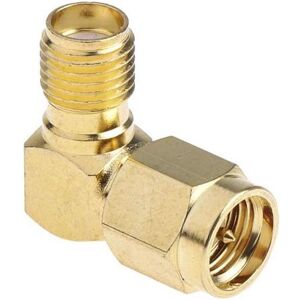 RS PRO Adaptateur HF, SMA - SMA, 50Ω, Mâle - Femelle, Angle droit, 12.4GHz, Câble + prise électronique RS PRO Adaptateur HF, SMA - SMA, 50Ω, Mâle - Femelle, Angle droit, 12.4GHz, Câble + prise électronique