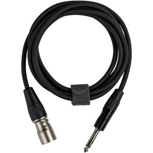 Fuj Tek 6.3 mm TRS to XLR Male Signal Cable, 7 m, black (7 m, Câbles XLR), Câble audio Fuj Tek 6.3 mm TRS to XLR Male Signal Cable, 7 m, black (7 m, Câbles XLR), Câble audio