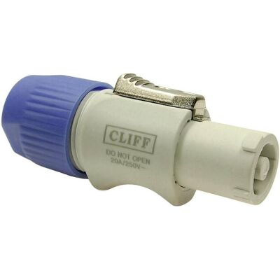 Connecteur d'enceinte Cliff FM12316 - Verrouillage, Rainure de clé, Métal durable Connecteur d'enceinte Cliff FM12316 - Verrouillage, Rainure de clé, Métal durable