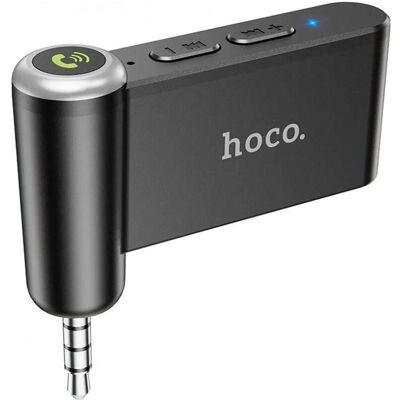 Hoco - Audio Adapter Bluetooth Magic Music (E58) - Aux Jack 3.5mm - Black (Récepteur), Adaptateur Bluetooth, Noir Hoco - Audio Adapter Bluetooth Magic Music (E58) - Aux Jack 3.5mm - Black (Récepteur), Adaptateur Bluetooth, Noir