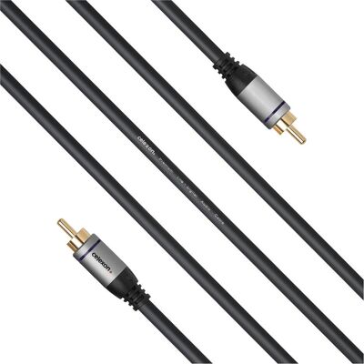 Celexon Câble audio numérique RCA 1,5m - Professional Line (1.50 m, Câbles Cinch), Câble audio Celexon Câble audio numérique RCA 1,5m - Professional Line (1.50 m, Câbles Cinch), Câble audio