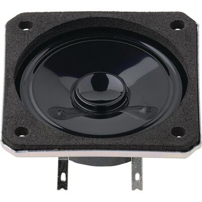Visaton Haut-parleur à large bande K 50SQ, 8 ohms, Composants du haut-parleur, Noir Visaton Haut-parleur à large bande K 50SQ, 8 ohms, Composants du haut-parleur, Noir