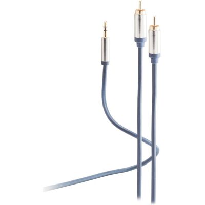 Shiverpeaks Câble audio, 2 x fiches RCA (3 m, Câbles Cinch), Câble audio Shiverpeaks Câble audio, 2 x fiches RCA (3 m, Câbles Cinch), Câble audio