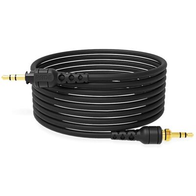RØDE Câble TRS 3,5 mm, 2,4 m, noir NTH-CABLE24 (2.40 m, Câble AUX), Câble audio RØDE Câble TRS 3,5 mm, 2,4 m, noir NTH-CABLE24 (2.40 m, Câble AUX), Câble audio