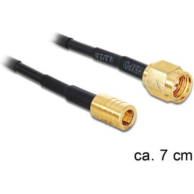 Delock Adaptateur fiche SMA > fiche SMB, Câble d'antenne Delock Adaptateur fiche SMA > fiche SMB, Câble d'antenne