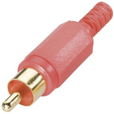 BKL Electronic 0104004/T Connecteur RCA mâle, droit Nombre de broches (num) : 2, Connecteur audio, Noir BKL Electronic 0104004/T Connecteur RCA mâle, droit Nombre de broches (num) : 2, Connecteur audio, Noir