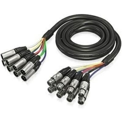 Behringer GMX-300CM Kabel 8 x XLR F - 8 x XLR M 3m (3 m, Câbles XLR), Câble audio Behringer GMX-300CM Kabel 8 x XLR F - 8 x XLR M 3m (3 m, Câbles XLR), Câble audio