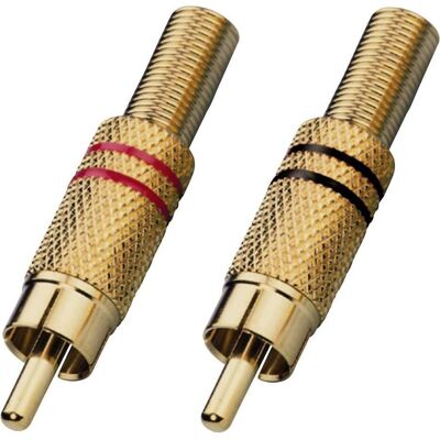 Connecteurs RCA Plaqués Or MONACOR T-708GLC - Connecteur audio Connecteurs RCA Plaqués Or MONACOR T-708GLC - Connecteur audio