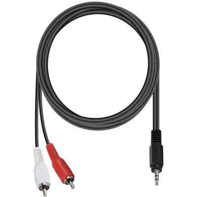 Vivanco Klinke / Cinch Verbindung, 5m (5 m, Câbles Cinch), Câble audio Vivanco Klinke / Cinch Verbindung, 5m (5 m, Câbles Cinch), Câble audio
