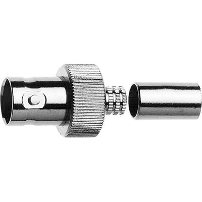 Telegärtner Prise de câble BNC Crimp G16 75 Ohm, crimp/crimp, A0806, G16 (0.6/3.7 D), Câble + prise électronique Telegärtner Prise de câble BNC Crimp G16 75 Ohm, crimp/crimp, A0806, G16 (0.6/3.7 D), Câble + prise électronique