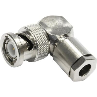Telegärtner J01000A0006 Connecteur BNC - signal, 50Ω, angle droit Telegärtner J01000A0006 Connecteur BNC - signal, 50Ω, angle droit