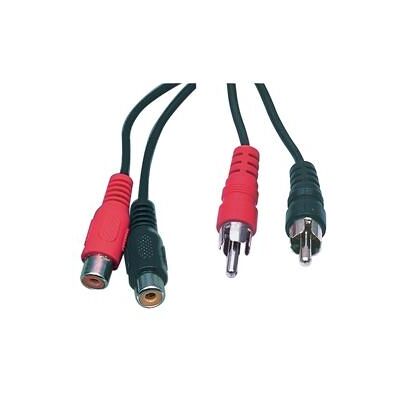 Valueline CABLE-451/5 / Câble audio/vidéo / Prodlužovací / 2x RCA - 2x RCA / 5 m (5 m, Câbles Cinch), Câble audio Valueline CABLE-451/5 / Câble audio/vidéo / Prodlužovací / 2x RCA - 2x RCA / 5 m (5 m, Câbles Cinch), Câble audio