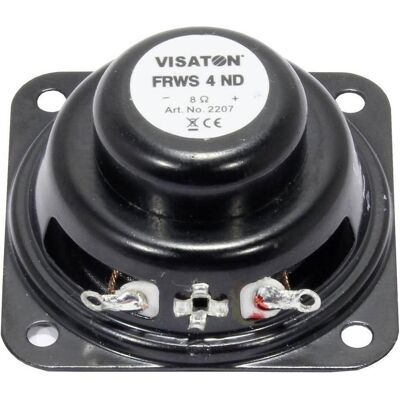 Visaton FRWS 4 ND - 8 Ohm - Haut-parleur large bande Visaton FRWS 4 ND - 8 Ohm - Haut-parleur large bande