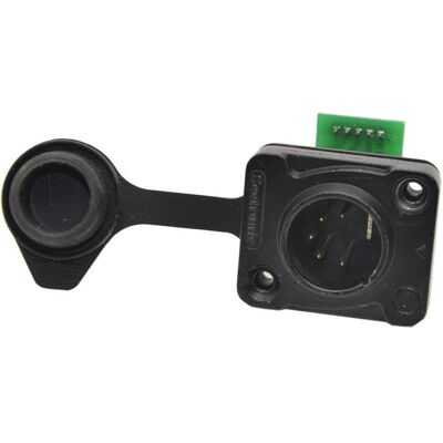 EuroLite Kit IP XLR mâle/femelle 5 pôles, Connecteur audio EuroLite Kit IP XLR mâle/femelle 5 pôles, Connecteur audio