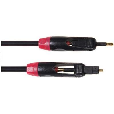 Maclean MCTV-642 - Câble optique Toslink T-T Jack-Jack 0.5m polybag (0.50 m, Câble Toslink), Câble audio Maclean MCTV-642 - Câble optique Toslink T-T Jack-Jack 0.5m polybag (0.50 m, Câble Toslink), Câble audio