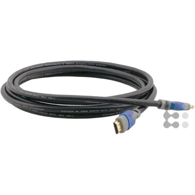 Kramer Série C-HM/HM/PRO C-HM/HM/PRO-25 (7.60 m), Câble vidéo, Noir Kramer Série C-HM/HM/PRO C-HM/HM/PRO-25 (7.60 m), Câble vidéo, Noir