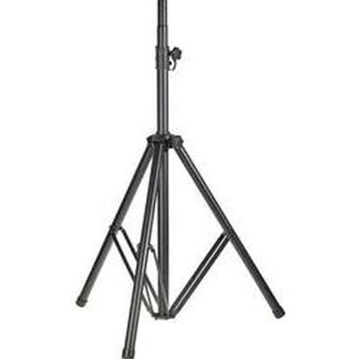 Adam Hall Pied de haut-parleur PA Pied de baffle SPS54B, réglable (1 pièce, Support, Réglable en hauteur), Pied + support mural pour enceinte, Noir Adam Hall Pied de haut-parleur PA Pied de baffle SPS54B, réglable (1 pièce, Support, Réglable en hauteur), Pied + support mural pour enceinte, Noir