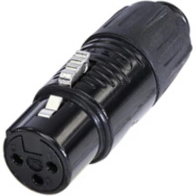 Adaptateur XLR Rean RA3FT-B - Mini-XLR, 3 Pôles Adaptateur XLR Rean RA3FT-B - Mini-XLR, 3 Pôles
