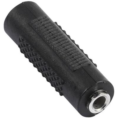 Vivanco Adapter Klinke, Buchse 3,5 mm <-> Buchse 3,5 mm (Adaptateur jack), Adaptateur audio, Noir Vivanco Adapter Klinke, Buchse 3,5 mm <-> Buchse 3,5 mm (Adaptateur jack), Adaptateur audio, Noir