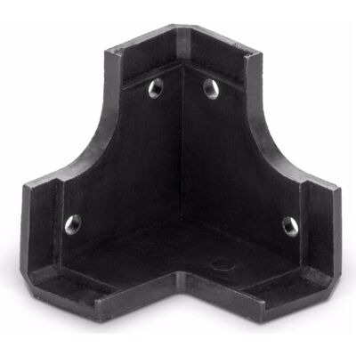 Adam Hall X 318787 Coin box, plastique, Composants du haut-parleur, Noir Adam Hall X 318787 Coin box, plastique, Composants du haut-parleur, Noir