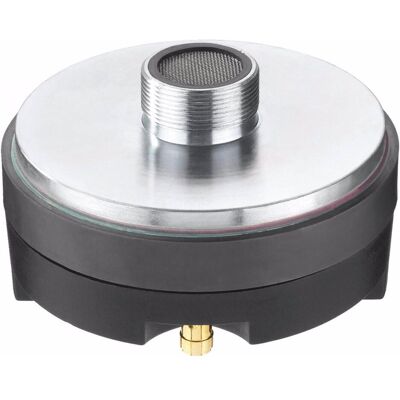MONACOR Pilote à pavillon, 90W, 8Ohms, Composants du haut-parleur, Noir, Argent MONACOR Pilote à pavillon, 90W, 8Ohms, Composants du haut-parleur, Noir, Argent