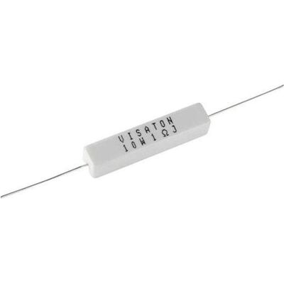 Visaton Résistance céramique 2.2 Ohm, 10 W, Composants du haut-parleur, Blanc Visaton Résistance céramique 2.2 Ohm, 10 W, Composants du haut-parleur, Blanc