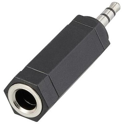 SpeaKa Professional SP-13808968 Audio Adapter, 3.5mm plug to 6.35 mm socket Klin (Adaptateur jack), Adaptateur audio, Noir SpeaKa Professional SP-13808968 Audio Adapter, 3.5mm plug to 6.35 mm socket Klin (Adaptateur jack), Adaptateur audio, Noir