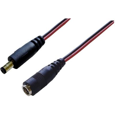 BKL Electronic 075907-4000 Connecteur à fiche DC Connecteur DC creux - Connecteur DC femelle 5,5 mm, Câble + prise électronique, Rouge BKL Electronic 075907-4000 Connecteur à fiche DC Connecteur DC creux - Connecteur DC femelle 5,5 mm, Câble + prise électronique, Rouge