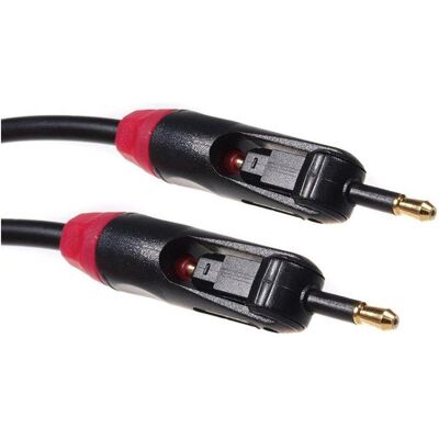 Maclean MCTV-642 - Câble optique Toslink T-T Jack-Jack 0.5m polybag (0.50 m, Câble Toslink), Câble audio Maclean MCTV-642 - Câble optique Toslink T-T Jack-Jack 0.5m polybag (0.50 m, Câble Toslink), Câble audio