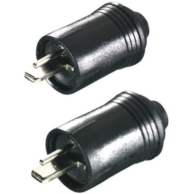 Vivanco Lautsprecherstecker (schraubbar), 2 Stück, Connecteur audio, Noir Vivanco Lautsprecherstecker (schraubbar), 2 Stück, Connecteur audio, Noir