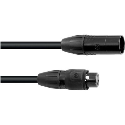 EuroLite DMX Kabel SEC-1 IP65 3pol 5m sw (5 m, Câbles XLR), Câble audio EuroLite DMX Kabel SEC-1 IP65 3pol 5m sw (5 m, Câbles XLR), Câble audio