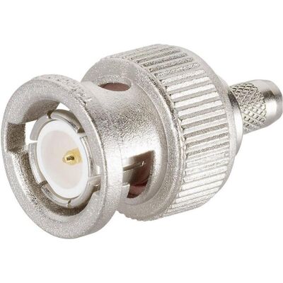 Telegärtner Connecteur de câble BNC à sertir G02 75 ohms, à sertir/clamp, standard, A0231, G02 (RG-59 B/U), Connecteur audio Telegärtner Connecteur de câble BNC à sertir G02 75 ohms, à sertir/clamp, standard, A0231, G02 (RG-59 B/U), Connecteur audio