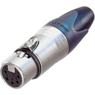 Neutrik Conn. câble XLR F 5 pôles, Connecteur audio, Argent Neutrik Conn. câble XLR F 5 pôles, Connecteur audio, Argent
