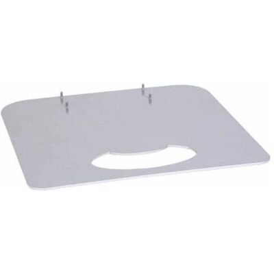 Zomo Plaque de base Pro Stand Argent, Meuble DJ, Argent Zomo Plaque de base Pro Stand Argent, Meuble DJ, Argent