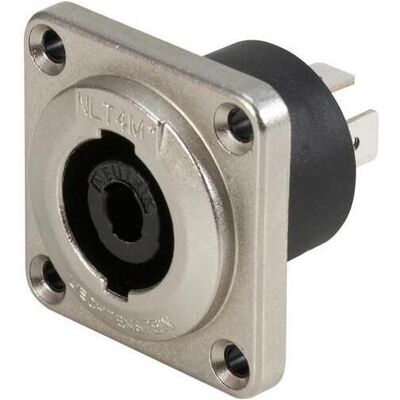 Neutrik Speakon Einbaubuchse 4pol NLT4MPXX (30208513), Connecteur audio Neutrik Speakon Einbaubuchse 4pol NLT4MPXX (30208513), Connecteur audio