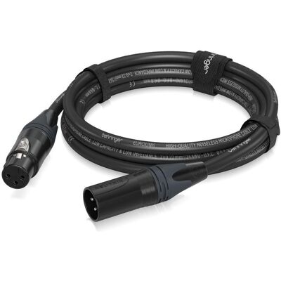 Behringer Câble de microphone PMC-500CM XLR F - XLR M, 5 m (5 m, Câbles XLR), Câble audio Behringer Câble de microphone PMC-500CM XLR F - XLR M, 5 m (5 m, Câbles XLR), Câble audio