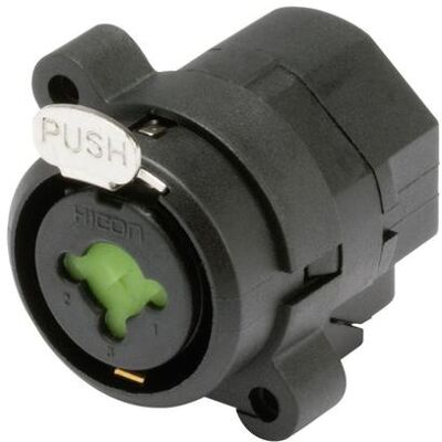 Adaptateur XLR Hicon HI-XJEF6S - Prise XLR femelle, jack stéréo 6,35 mm Adaptateur XLR Hicon HI-XJEF6S - Prise XLR femelle, jack stéréo 6,35 mm