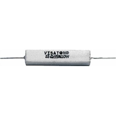 Visaton Résistance céramique 8.2 Ohm, 10 W, Composants du haut-parleur, Blanc Visaton Résistance céramique 8.2 Ohm, 10 W, Composants du haut-parleur, Blanc