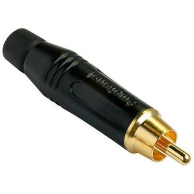 Amphenol Connecteur RCA mâle en jaune, Adaptateur audio, Jaune Amphenol Connecteur RCA mâle en jaune, Adaptateur audio, Jaune