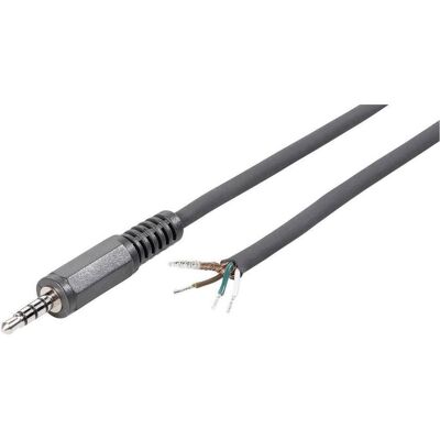 BKL Electronic 1101086 Connecteur jack 3.5 mm - stéréo Nombre de pôles:4 1 pc., Connecteur audio, Noir BKL Electronic 1101086 Connecteur jack 3.5 mm - stéréo Nombre de pôles:4 1 pc., Connecteur audio, Noir