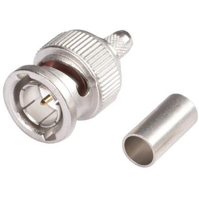 Hicon Connecteur BNC BNC0.6/2.8HD mâle, droit 75 ̣ 1 pc., Connecteur audio Hicon Connecteur BNC BNC0.6/2.8HD mâle, droit 75 ̣ 1 pc., Connecteur audio