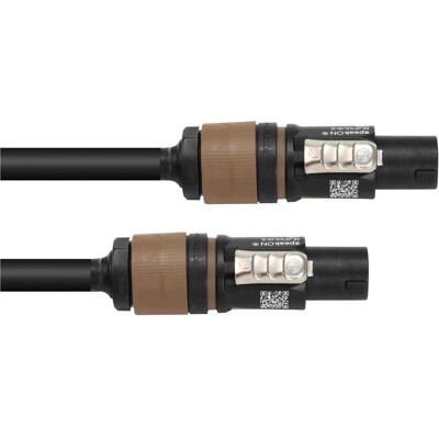 EuroLite psso speaker cable speakon 4x25 15m bk (15 m, 2.50 mm²² mm), Câble d'enceinte, Noir EuroLite psso speaker cable speakon 4x25 15m bk (15 m, 2.50 mm²² mm), Câble d'enceinte, Noir