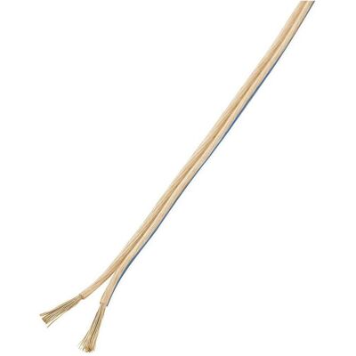 Câble haut-parleur TRU COMPONENTS TR19250-10 2 x 2.50 mm² Transparent 10 m Câble haut-parleur TRU COMPONENTS TR19250-10 2 x 2.50 mm² Transparent 10 m