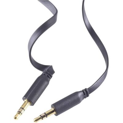 SpeaKa Professional Câble de connexion jack 3,5 mm SuperFlat 0,5 m (0.50 m, Câble jack 2,5 mm), Câble audio SpeaKa Professional Câble de connexion jack 3,5 mm SuperFlat 0,5 m (0.50 m, Câble jack 2,5 mm), Câble audio