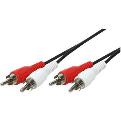 LogiLink Ca Rca (2.50 m, Câbles Cinch), Câble audio LogiLink Ca Rca (2.50 m, Câbles Cinch), Câble audio