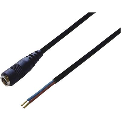 BKL Electronic 075913 Connecteur DC - 2.5mm, 1,5m, Noir - Alimentation DC BKL Electronic 075913 Connecteur DC - 2.5mm, 1,5m, Noir - Alimentation DC